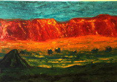 Tierra del Fuego-170x240-Oil on Canvas
